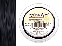 Artistic Wire Dark Blue 28 gauge, 40 yards