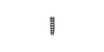 TierraCast Antique Silver (plated) Small Beaded Pinch Bail 2x10mm