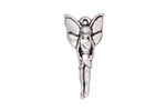 TierraCast Antique Silver (plated) Woodland Fairy 11x25mm