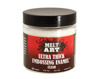 Melt Art Clear Ultra Thick Embossing Enamel 3 oz.