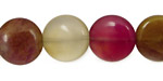 Rainbow Soocho Jade Puff Coin 16mm