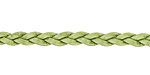 Juniper (metallic) Flat Braided Leather Cord 5mm