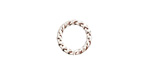 Nunn Design Sterling Silver (plated) Large Rope Jump Ring 12mm