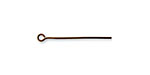 Vintaj Natural Brass Eye Pin 1" - 21 gauge