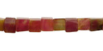 Rainbow Soocho Jade Cube 6mm