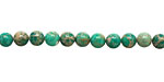 Emerald Impression Jasper Round 4-5mm
