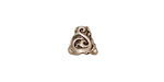 TierraCast Antique Silver (plated) Lily Cone 8mm
