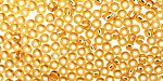 TOHO Medium Topaz (with Silver Lining) Round 8/0 Seed Bead