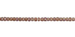 Czech Glass Lilac Garden Fire Polished Rondelle 2x3mm