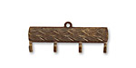 Vintaj Natural Brass Decorative Connector Hanger 30x12mm