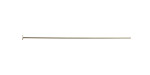 Sterling Silver Headpin 1.5", 21 gauge
