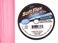 Soft Flex Pink Rhodochrosite .019" (Medium) 49 Strand Wire 30ft.