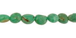Chrysoprase (w/ brown) Tumbled Nugget 7-10x5-9mm