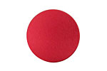 Lillypilly Red Anodized Aluminum Disc 25mm, 24 gauge