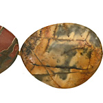 Red Creek Jasper Graduated Flat Freeform Slab 29-44x21-36mm