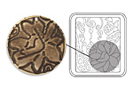 Vintaj DecoEtch Die Botanical Flourish 2 3/8"x2 5/8"