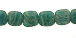 Russian Amazonite Puff Square 10mm