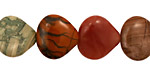 Imperial Jasper Flat Teardrop 15mm