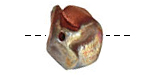 XAZ Raku Rust Copper Nugget 19-21mm