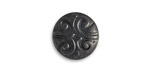 Vintaj Arte Metal Nouveau Button Decorivet 16x7mm