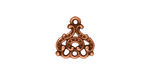 TierraCast Antique Copper (plated) Empress Link 13x14mm
