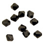 Onyx Faceted Bicone 6mm
