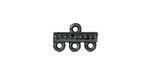 TierraCast Gunmetal Beaded 3-1 Link 15x9mm