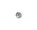 TierraCast Rhodium (plated) Classic Bead Aligner 8mm