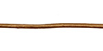 Kansa (metallic) Round Leather Cord 2mm