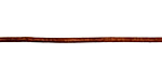 Natural Red Brown Round Leather Cord 1.5mm