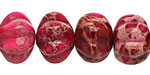 Ruby Impression Jasper Pumpkin 13x18mm