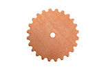 Copper Large Closed Gear 25mm