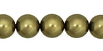 Olive Shell Pearl Round 12mm