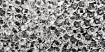 Crystal (w/ Silver Lining) SuperDuo 2x5mm Seed Bead