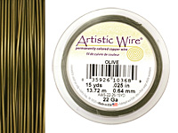 Artistic Wire Olive 22 gauge, 15 yards