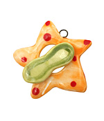 Jangles Ceramic Starfish Toggle Clasp 40-42mm, 29mm bar