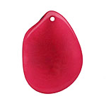 Tagua Nut Hot Pink Potato Chip 30-37x37-47mm
