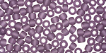TOHO Transparent Frosted Sugar Plum Round 6/0 Seed Bead