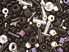 TOHO Yozora Jet/Silver Seed Bead Mix