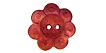 Patricia Healey Copper Flower 2 Hole Button 17mm