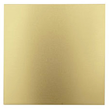 Lillypilly Gold Anodized Aluminum Sheet 3"x3", 22 gauge