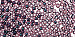 TOHO Luster Light Amethyst (with Jet Lining) Round 8/0 Seed Bead