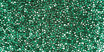 TOHO Transparent Green Emerald Round 15/0 Seed Bead