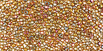 TOHO Gold Lustered Dark Topaz Round 11/0 Seed Bead