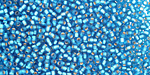 TOHO Dark Aquamarine (with Frosted Silver Lining) Round 11/0 Seed Bead