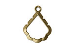 Artistic Wire Antique Brass Pear Wrapper 19x25mm