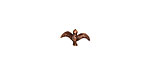 Ezel Findings Antique Copper Flying Bird 4x10mm