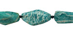 Russian Amazonite Faceted Nugget 12-20x8-13mm