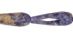 Sodalite Faceted Teardrop 30x10mm