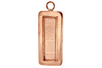 Copper Lipped Narrow Rectangle Bezel 12x36mm
